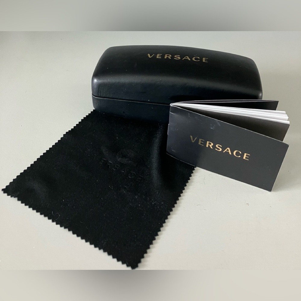 Versace Black Clamshell Sunglass Case - image 4